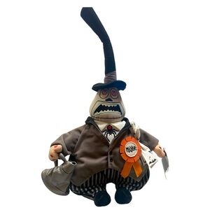 1993 Disney Nightmare Before Christmas Mayor Hizzoner Plush Megaphone Face Turns